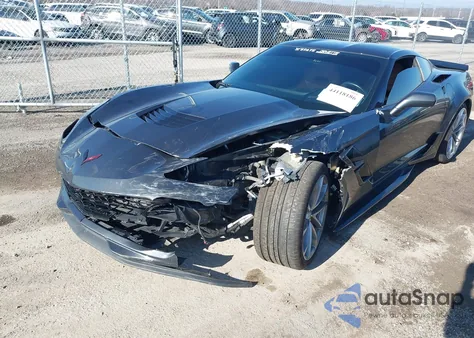 2017 Chevrolet Corvette Grand Sport from USA, damaged, VIN 1G1YY2D78H5116827